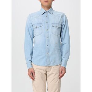 Jacob Cohen Shirt Men Gnawed Blue